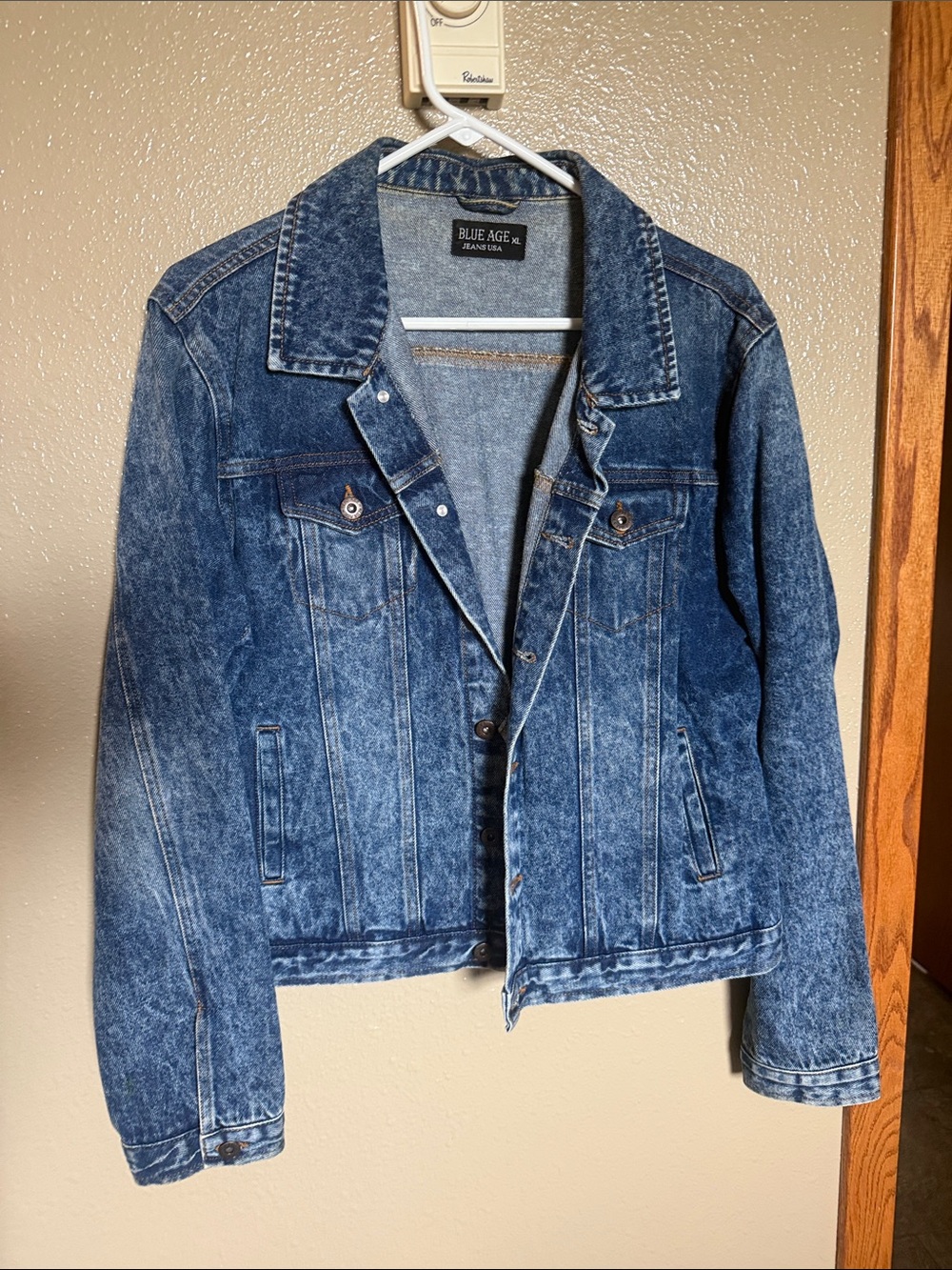 Blue Age Women's Blue Denim Jean Jacket